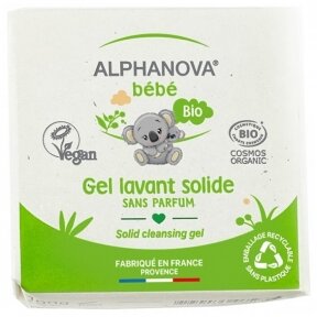 Alphanova solid cleansing gel for babies