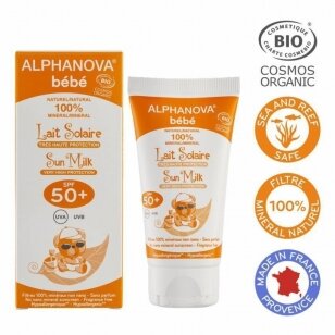 Alphanova pienelis nuo saulės kūdikiams ir vaikams SPF50+