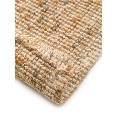 Benuta Jute Rug - Sam Natural/Turquoise
