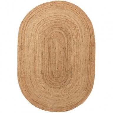 Benuta Jute Rug - Oval Jutta Light