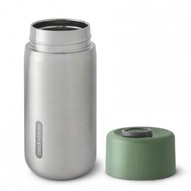 Black and Blum gertuvė termosas ,,Insulated travel cup: olive" (340 ml) 1