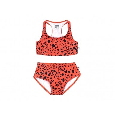 CarlijnQ +UPF50 Swimsuit - Spotted animal CarlijnQ +UPF50 Swimsuit - Spotted animal