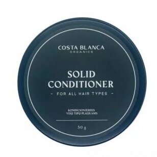 Costa Blanca Organics solid conditioner for all hair type
