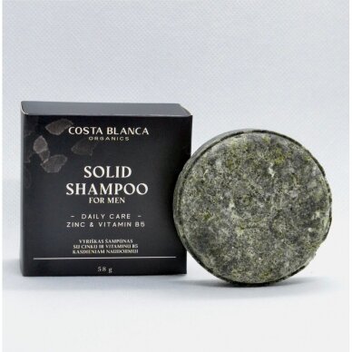 Costa Blanca Organics kietasis šampūnas vyrams