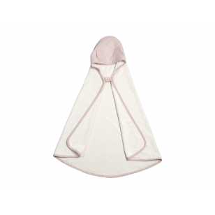Fabelab Hooded Towel in Mauve (0-3 year old)