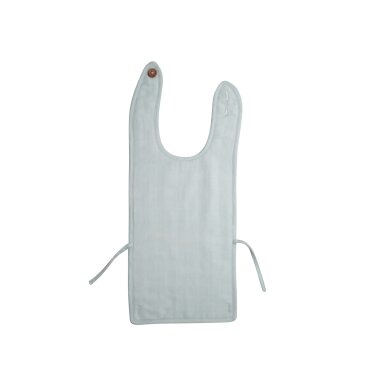 Fabelab Muslin Feeding Bib - Foggy Blue Fabelab Muslin Feeding Bib - Foggy Blue