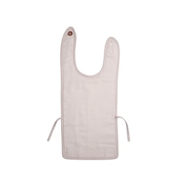 Fabelab Muslin Feeding Bib - Mauve