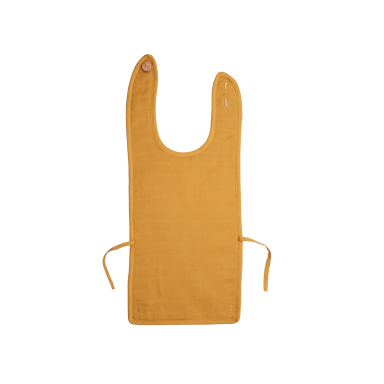 Fabelab Muslin Feeding Bib - Ochre Fabelab Muslin Feeding Bib - Ochre