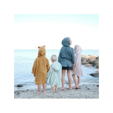 Fabelab Poncho in Beachgrass (3-7 year old)