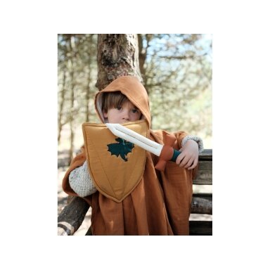 Fabelab Poncho in Cinnamon (3-7 year old)