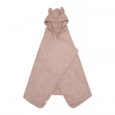 Fabelab Hooded Junior Towel ,,Bunny" (Old rose" Fabelab Hooded Junior Towel ,,Bunny" (Old rose"