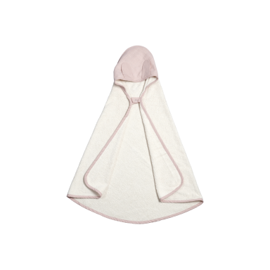 Fabelab Hooded Towel in Mauve (0-3 year old)
