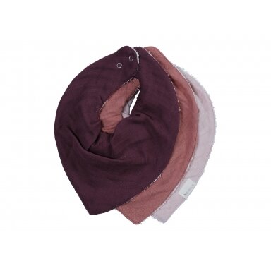 Fabelab Bib 3 Pack - Berry