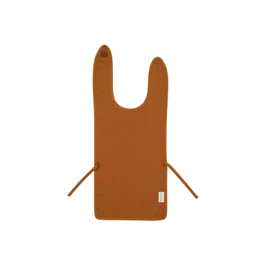 Fabelab Muslin Feeding Bib - Ochre