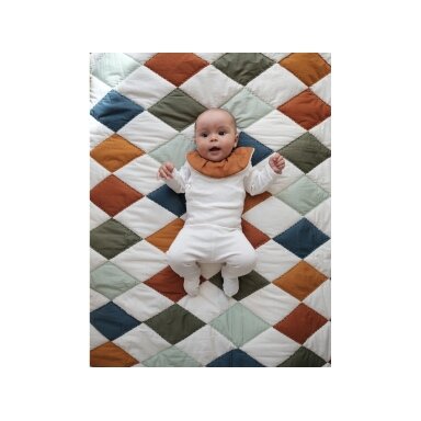Fabelab Bib - Ruffle: Cinnamon