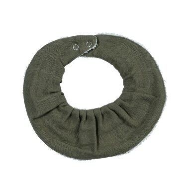 Fabelab Bib - Ruffle: Olive