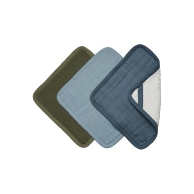 Fabelab 3 Pcs Wash Cloth - Coastal