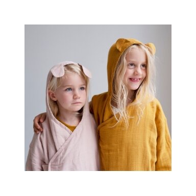 Fabelab 3-7 year old Robe - Mauve