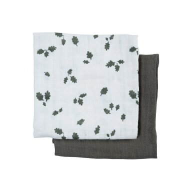 Fabelab 2 Pcs Swaddle Set - Oak (55x55 cm)