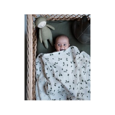 Fabelab 2 Pcs Swaddle Set - Oak Leaf (120x120 cm)