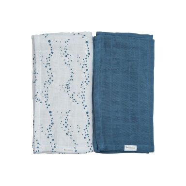 Fabelab 2 Pcs Swaddle Set - Ocean (120x120 cm)