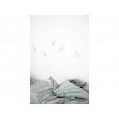 Fabelab Blanket Dreamy Bird - Foggy Blue 3