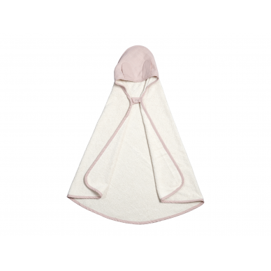 Fabelab Hooded Towel in Mauve (0-3 year old)
