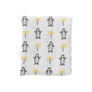 Fresk 2 Pcs. Swaddle Set - Pinguin (70x60 cm)