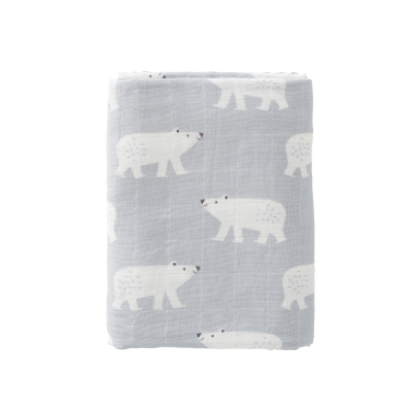 Fresk 2 Pcs. Swaddle Set - Polar Bear (120x120 cm)