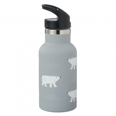 Fresk gertuvė-termosas ,,Polar bear", su šiaudeliu (350 ml)