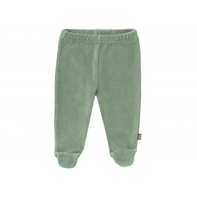 Fresk Trousers velours with feet - Forest green
