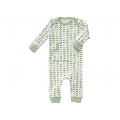 Fresk Pyjama - Leaves Mint