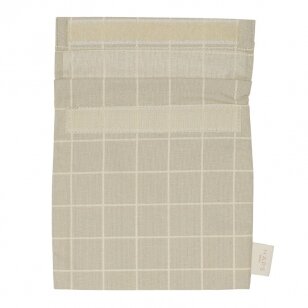 Haps Nordic Sandwich bag - Oyster Grey Check