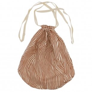 Haps Nordic Multi bag Large - Terracotta Wave