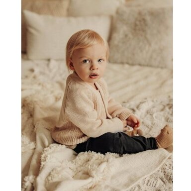 Kaiko Chunky Cardigan - Oats Kaiko Chunky Cardigan - Oats