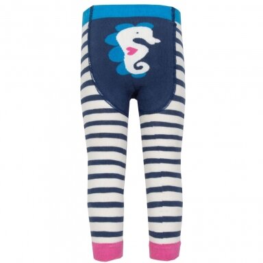 Kite Knitted Leggings - Seahorse