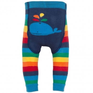 Kite Knitted Leggings - Rainbow