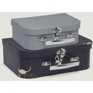 Konges Slojd 2-pack Suitcase Set - Siamois/Mille Marin