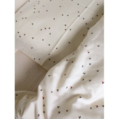 Konges Slojd Baby Bedding - Off White (70x100 cm) Konges Slojd Baby Bedding - Off White (70x100 cm)