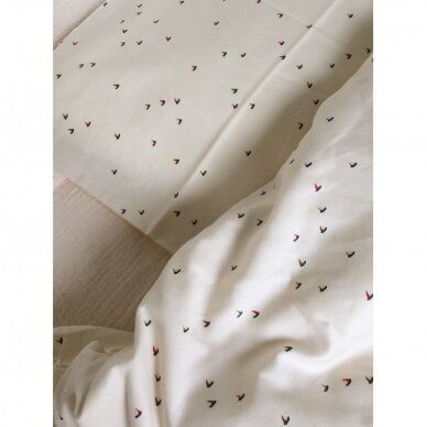 Konges Slojd Baby Bedding - Off White (70x100 cm)