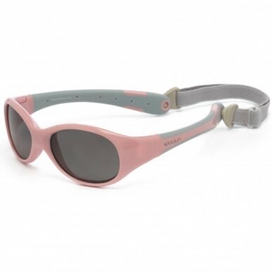 KOOLSUN akiniai nuo saulės ,,Flex - cameo pink grey" UV400