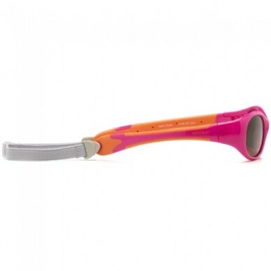 KOOLSUN akiniai nuo saulės ,,Flex - hot pink orange" UV400 1