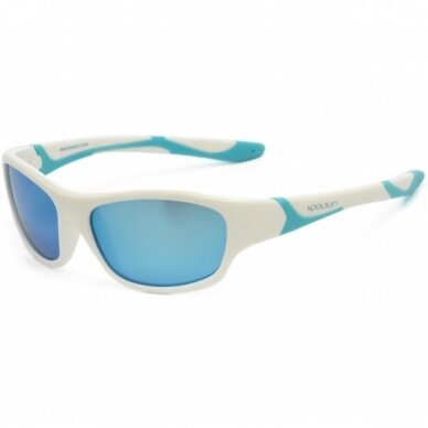 KOOLSUN akiniai nuo saulės ,,Sport - white ice blue"
