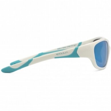 KOOLSUN akiniai nuo saulės ,,Sport - white ice blue" 1