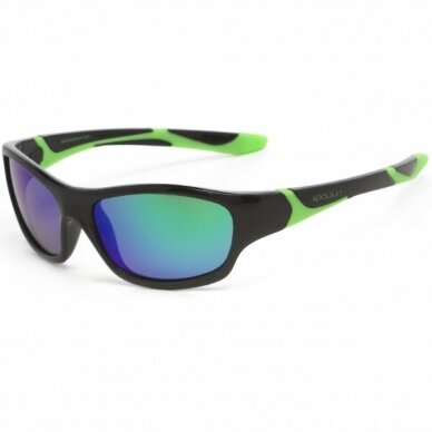 KOOLSUN akiniai nuo saulės ,,Sport - black lime" UV400