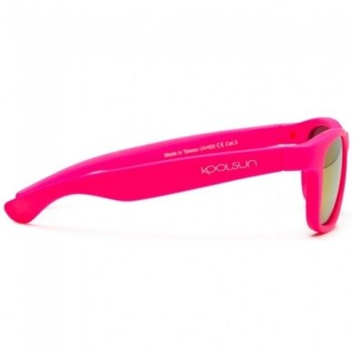 KOOLSUN akiniai nuo saulės ,,Wave - neon pink" UV400 1