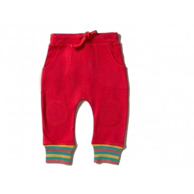 Little Green Radicals Trousers - Red Rainbow