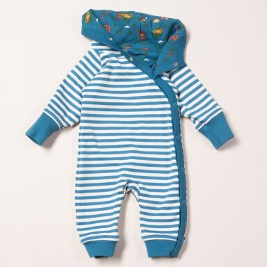 Little Green Radicals Romper - Nordic Forest