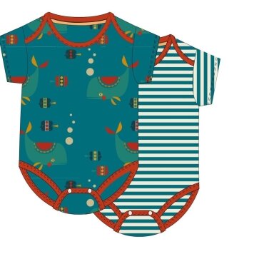 Little Green Radicals Bodysuit Set - Life in the Sea Little Green Radicals Bodysuit Set - Life in the Sea
