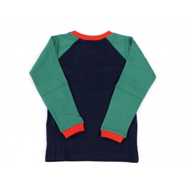 Little green radicals megztinis ,,Mėlynas" 1